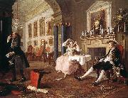 HOGARTH, William Marriage a la Mode  4 china oil painting artist
